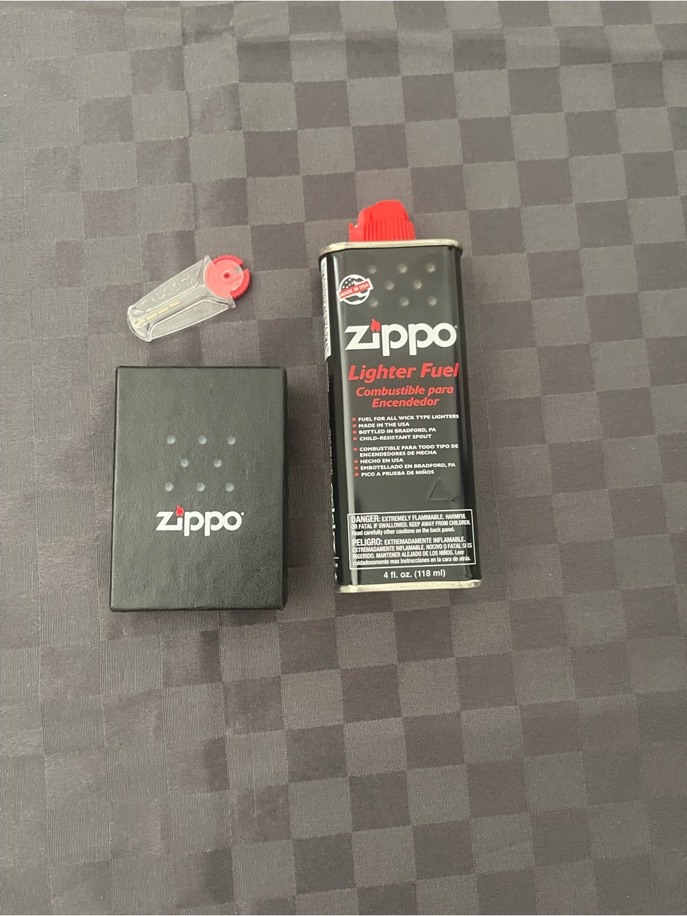 Zippo starter pack